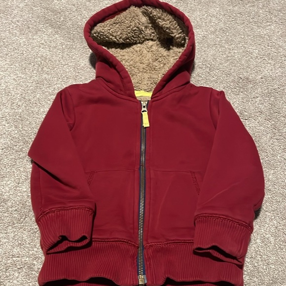 Mini Boden Sherpa Hoodie - Picture 1 of 4